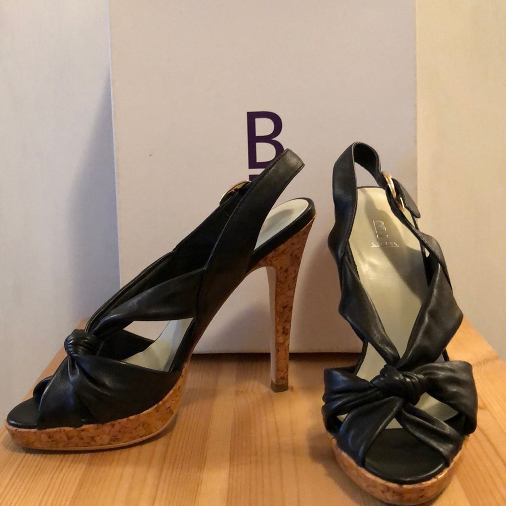 Bakers Leather Platform Sandal